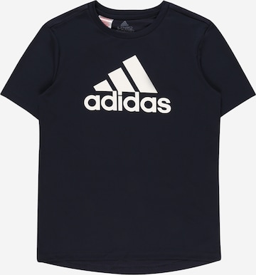 ADIDAS SPORTSWEAR Performance Shirt 'Essentials' in Black: front