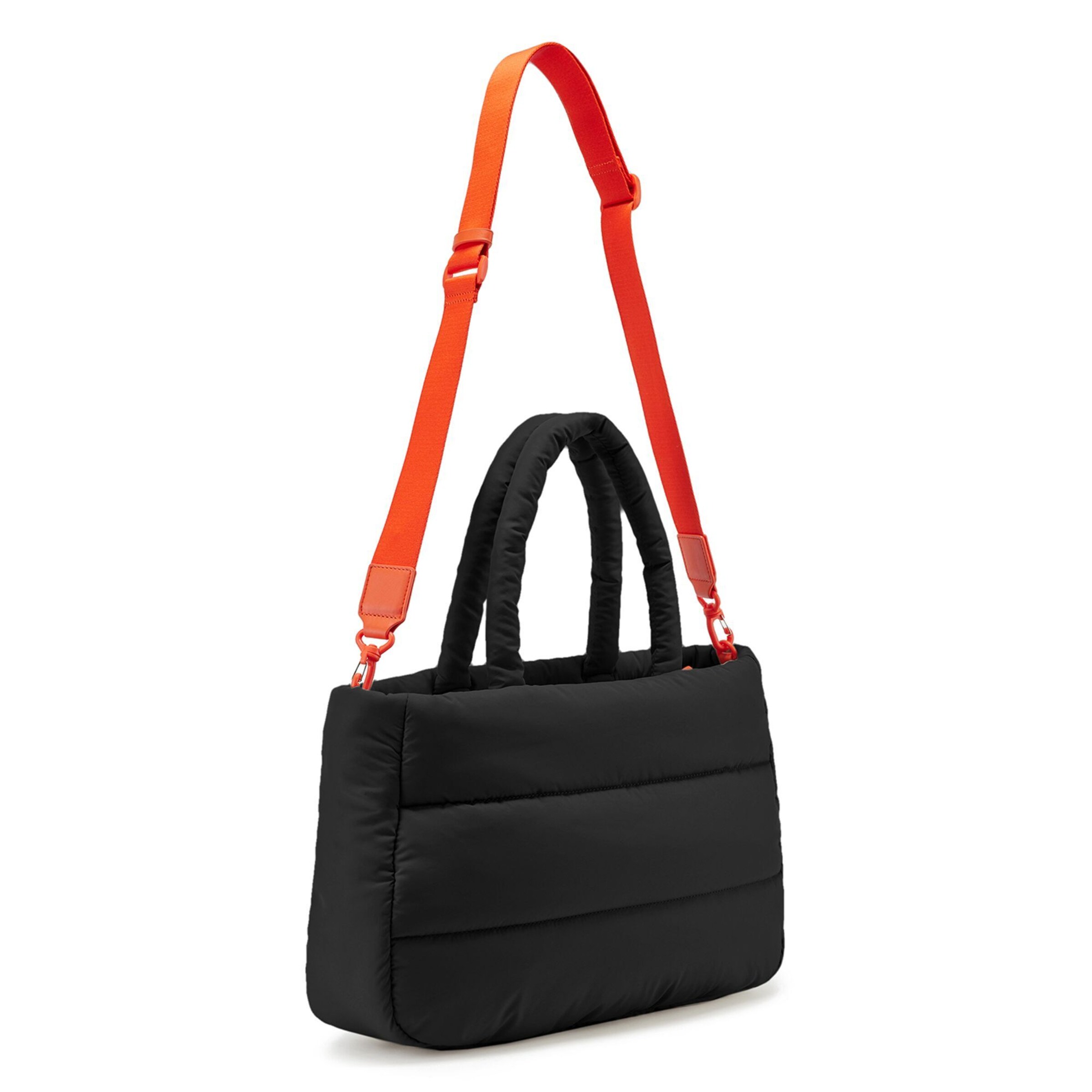 Les Visionnaires Schultertasche 'Unio Cortina' in Schwarz