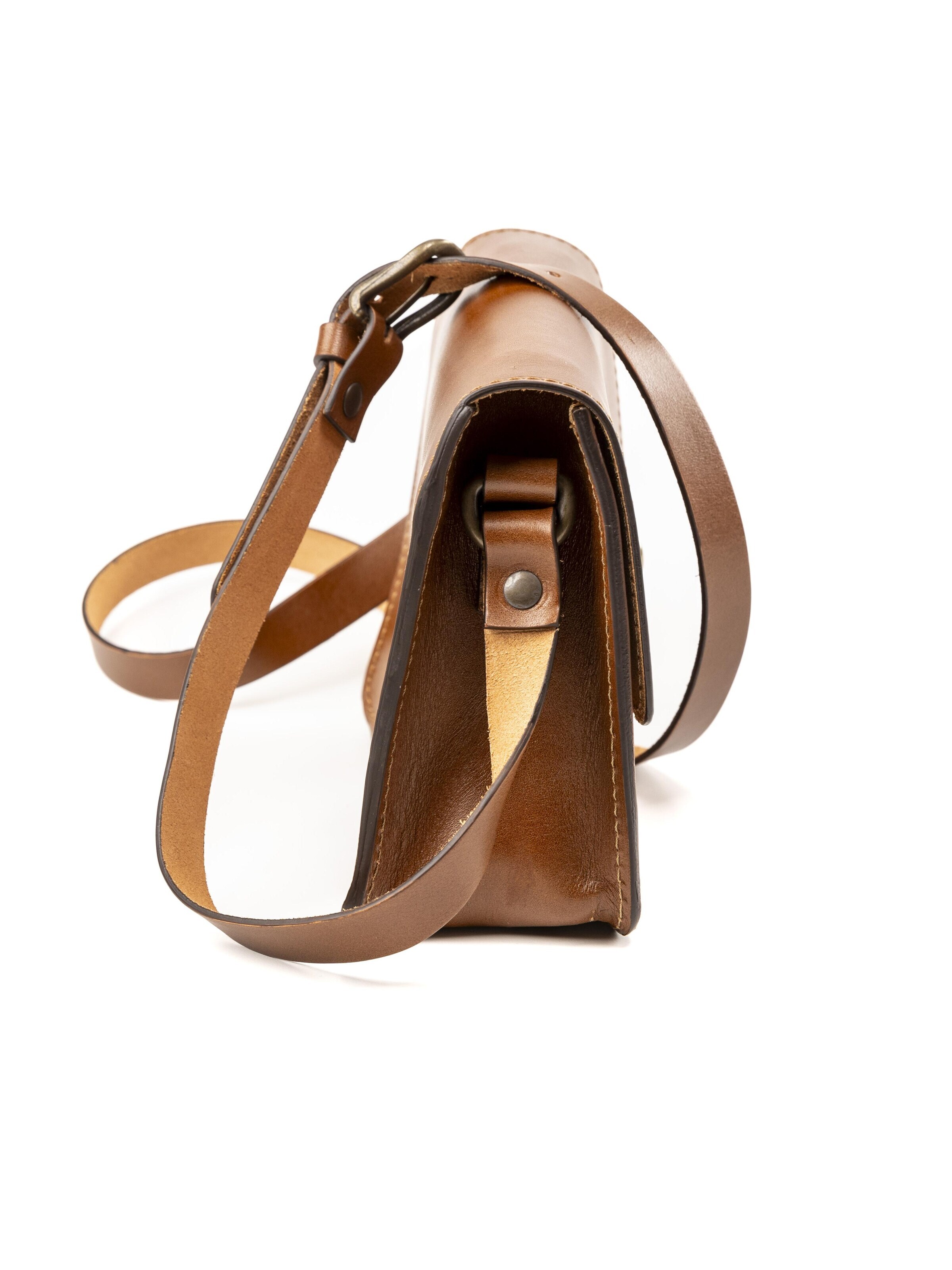 Sac à bandoulière 'Leather Crossbody Brown The Santa Fe Collection' THE DUST COMPANY en marron