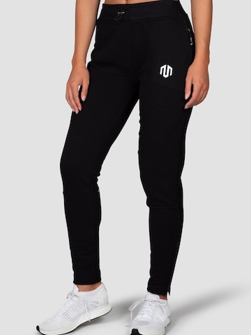 MOROTAI Zúžený Sportovní kalhoty 'Naka' – černá: přední strana