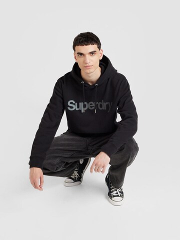 Superdry Sweatshirt i sort