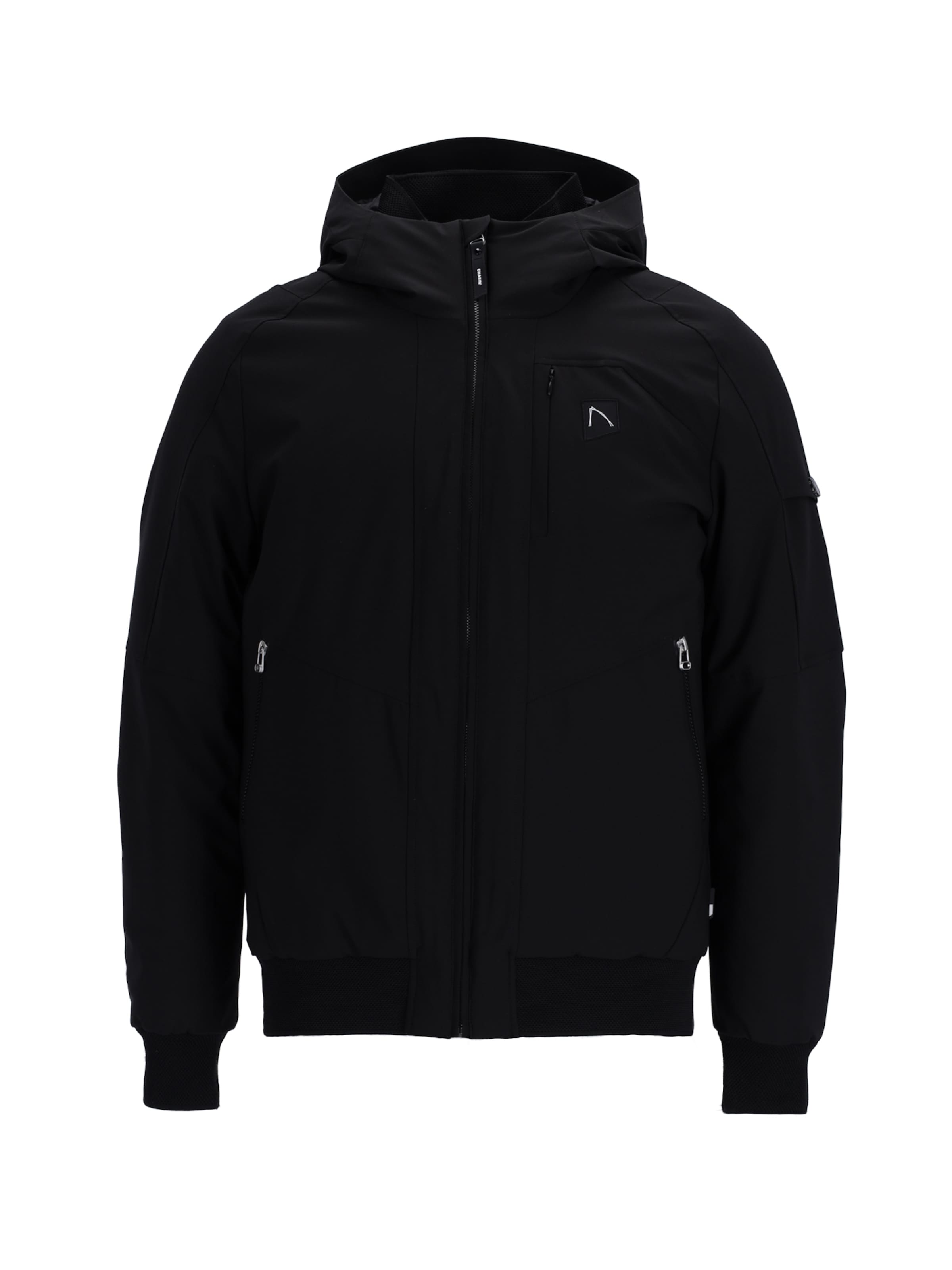CHASIN' Winter jacket 'Solar Shift' in Black: front