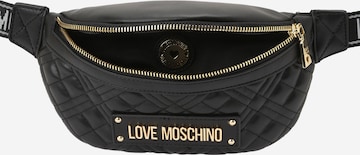 Love Moschino Fanny Pack in Black