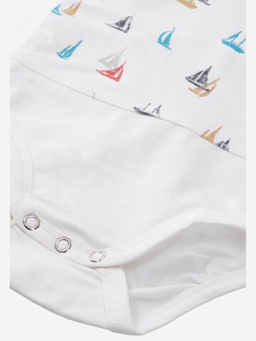 Ebbe Romper/Bodysuit 'Nino' in White