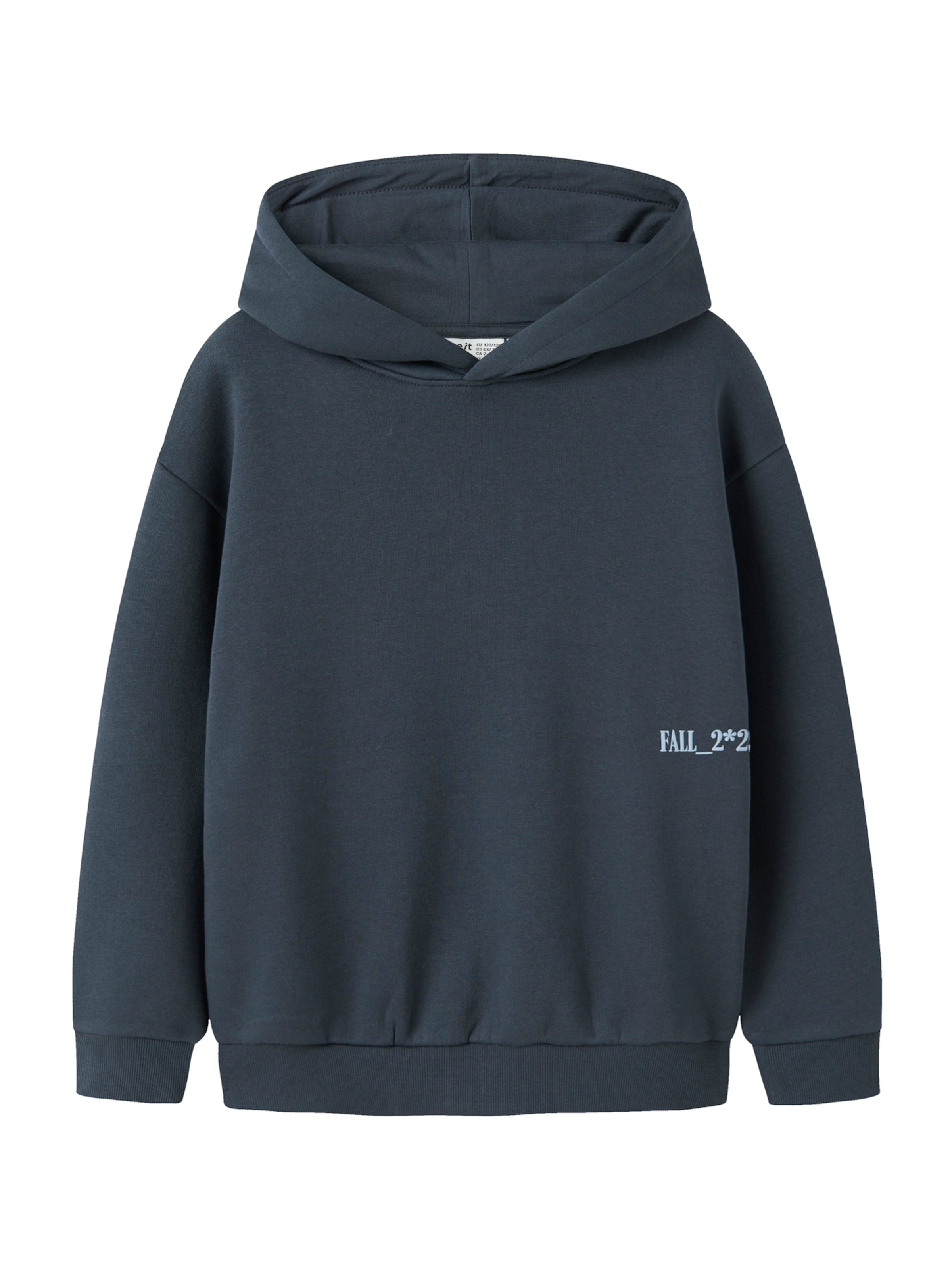 NAME IT Mikina 'NKMBRONX' – modrá: přední strana