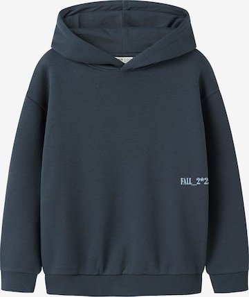NAME IT Sweatshirt 'NKMBRONX' in Blue: front