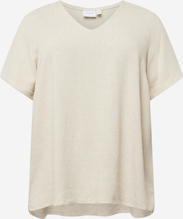EVOKED - Camiseta 'FILIA' en beige: frente