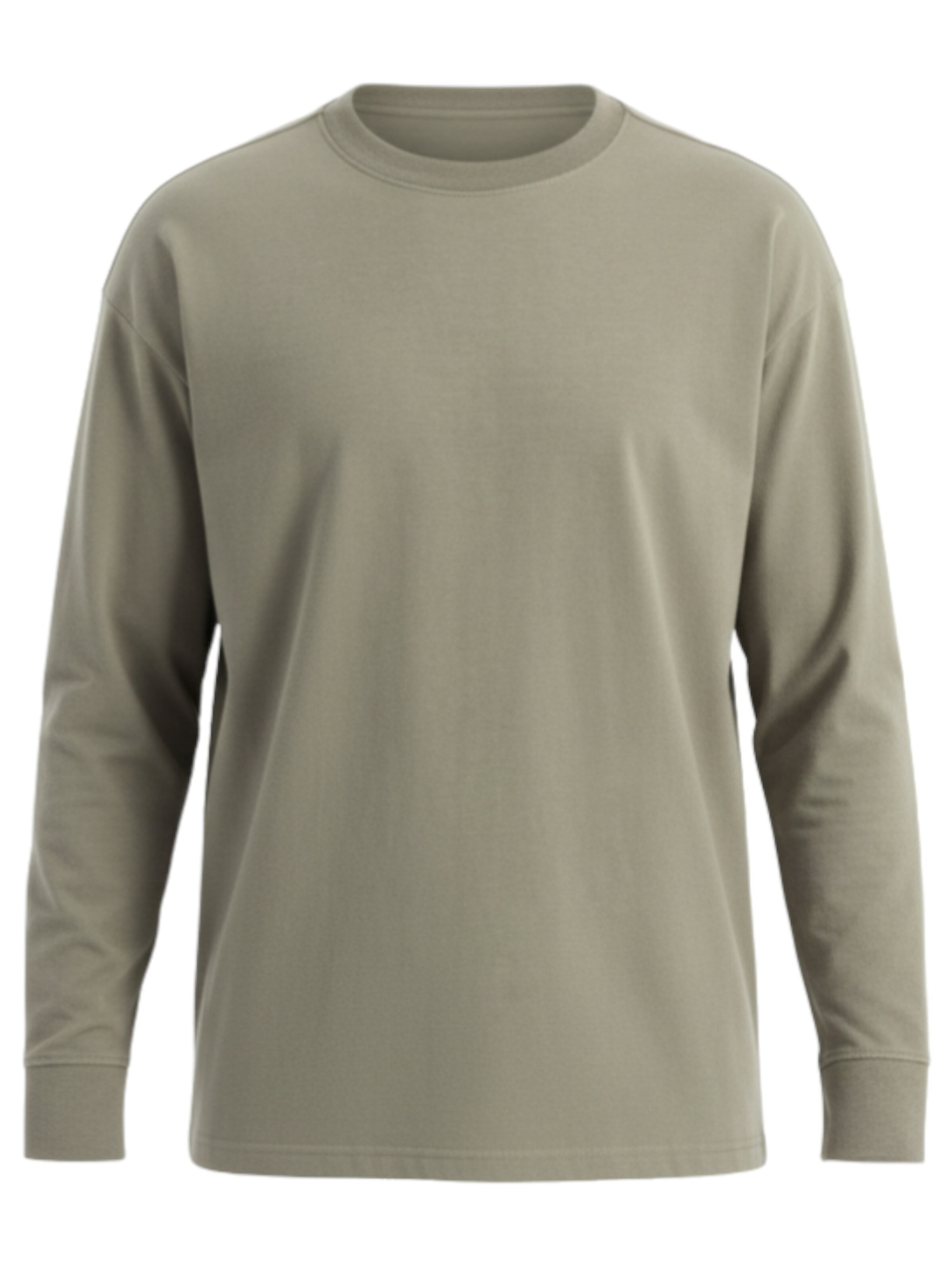 T-Shirt 'OM-LSBC-0129' Ombre en vert : devant