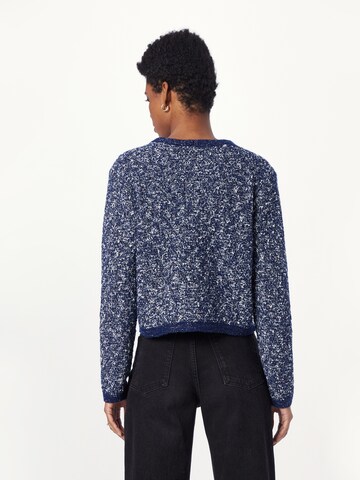 UNITED COLORS OF BENETTON Knit Cardigan in Blue