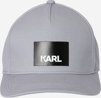 Karl Lagerfeld Lippalakki värissä harmaa / musta / valkoinen, Tuotenäkymä