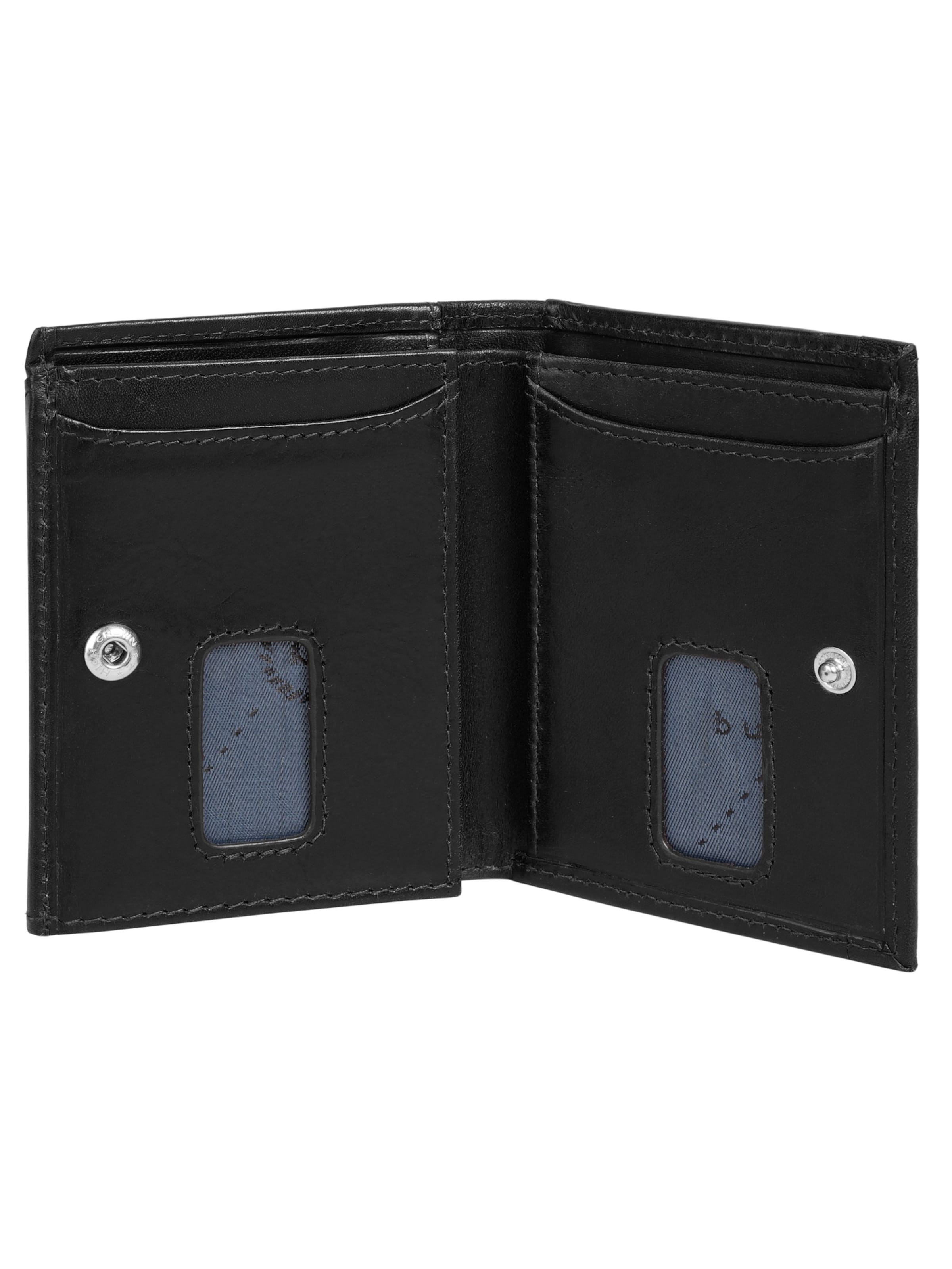 Porte-monnaies 'bugatti Geldbörse SECURE SLIM' bugatti en noir