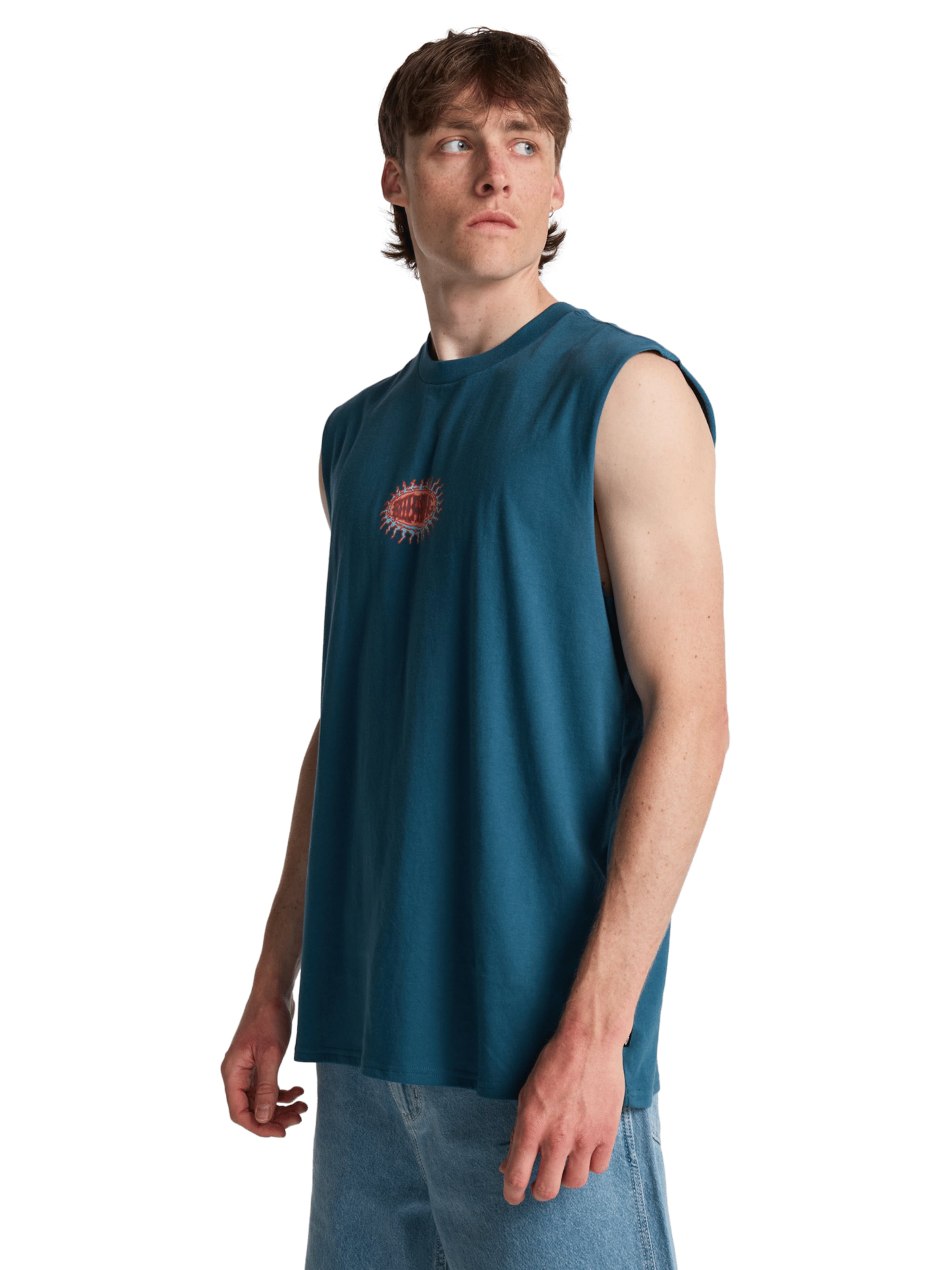 Tricou 'BURN OUT' de la BILLABONG pe albastru