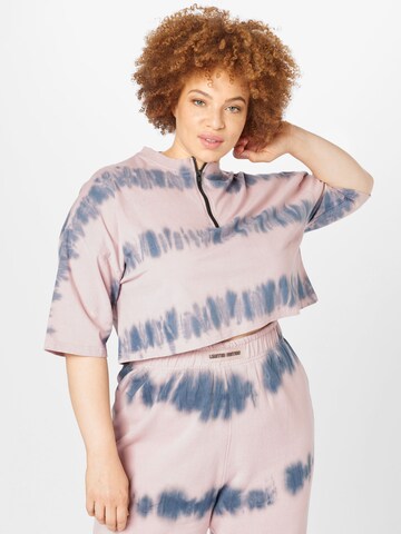 Public Desire Curve Shirt in Pink: front