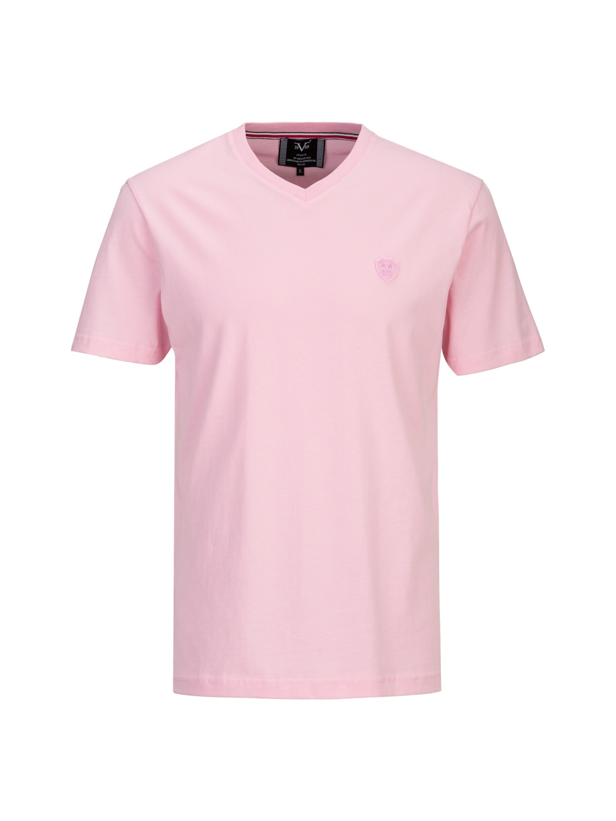 19V69 ITALIA Shirt 'Toni' in Pink: front