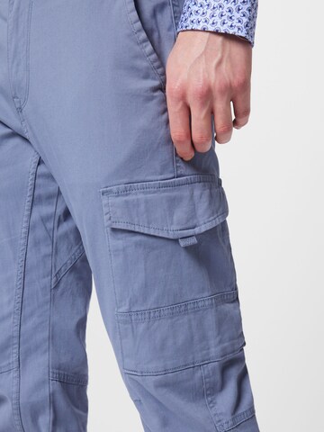 JACK & JONES Slimfit Cargobroek 'JJIPaul JJFlake' in Blauw