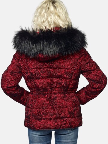 Veste d’hiver KOROSHI en rouge