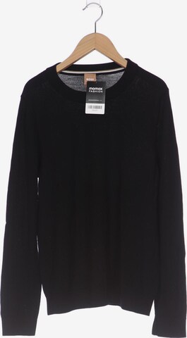 BOSS Black Sweater & Cardigan in L in Black: front
