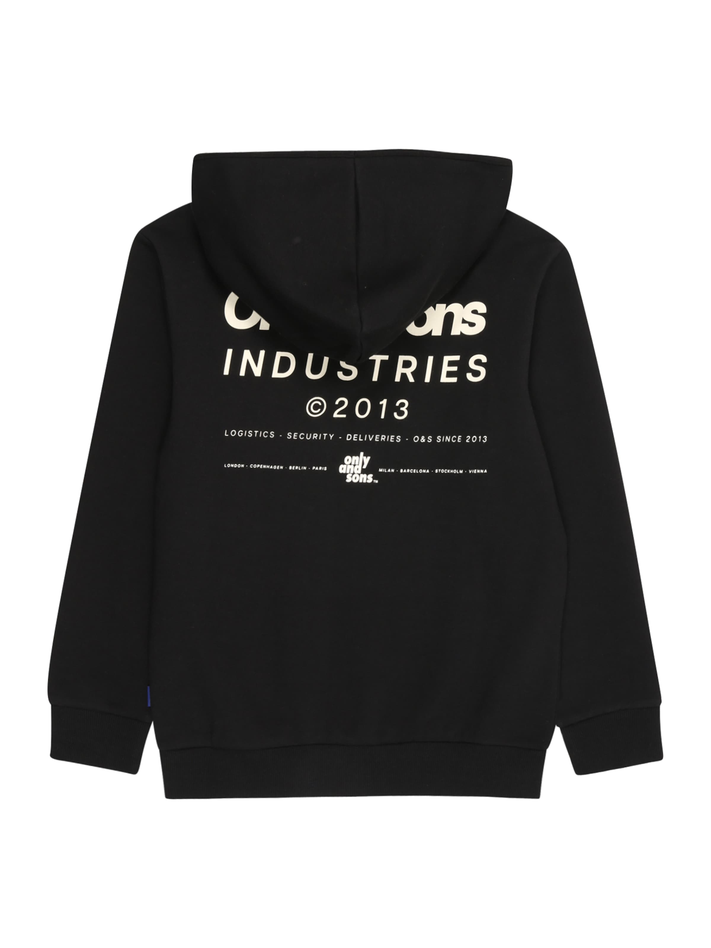 Only & Sons Junior Sweatshirt 'HUDSON' in Zwart