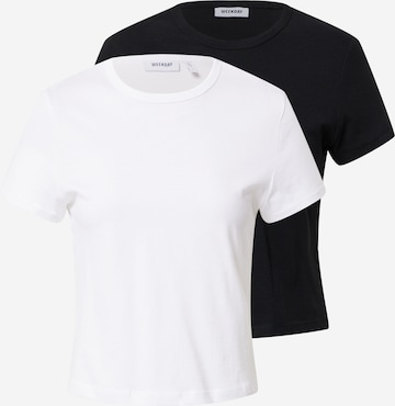 WEEKDAY Shirt 'Forever' in Black: front