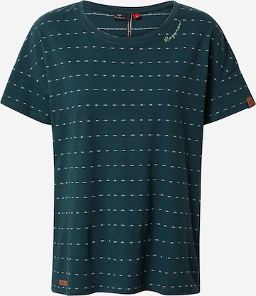 Ragwear T-Shirt 'Celeb' in Grün: predná strana