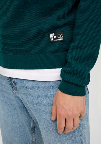 Pullover di QS in verde