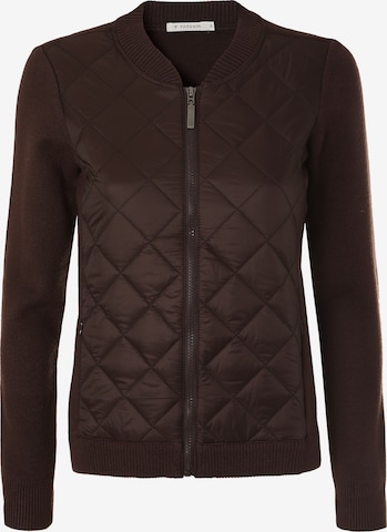 TATUUM Sweat jacket in Brown: front