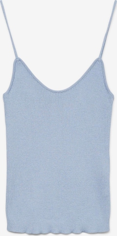 VERO MODA - Top de punto 'VMPelia' en azul: frente