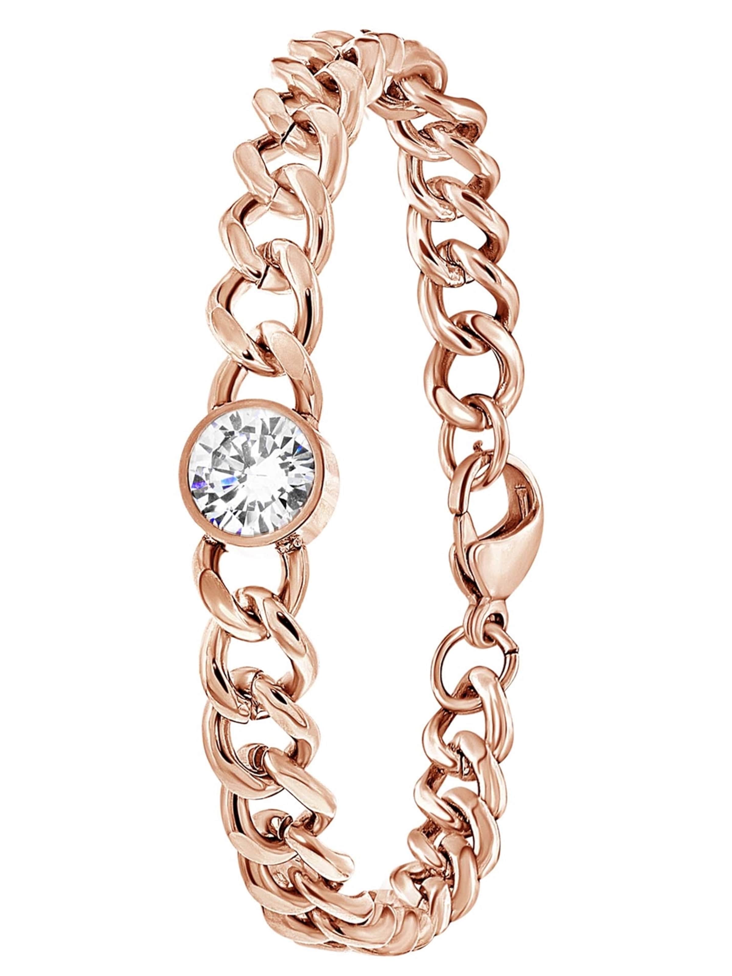 Lucardi Bracelet in Gold: front