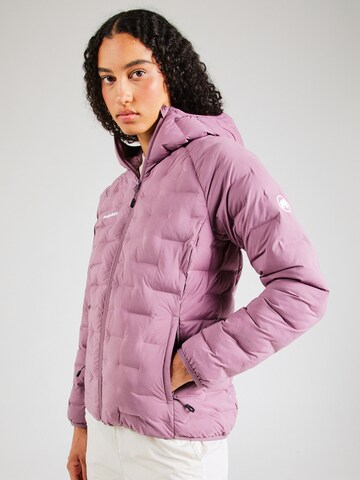MAMMUT - Chaqueta de montaña 'Sender IN' en lila: frente