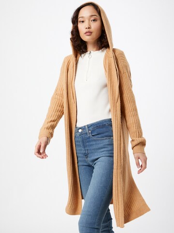 VERO MODA Strickjacke 'SUMA' in Braun: predná strana