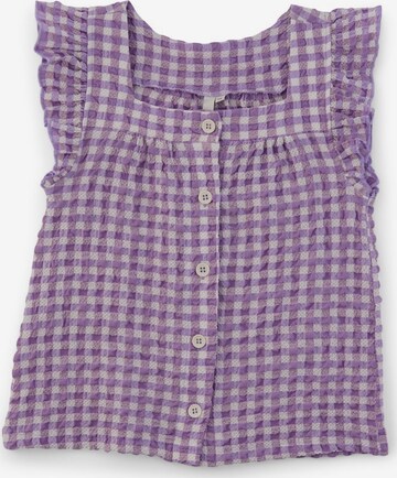 Pieces Kids Blouse 'MARDY' in Purple: front