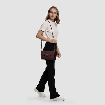 Pochette 'Bologna' Lazarotti en rouge