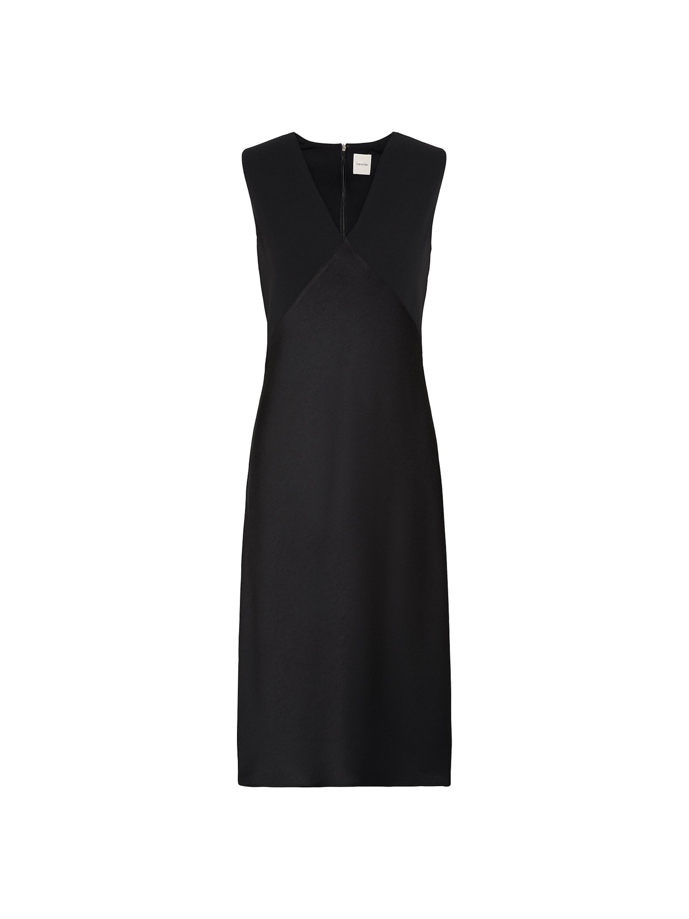 Calvin Klein Jurk in Zwart: voorkant