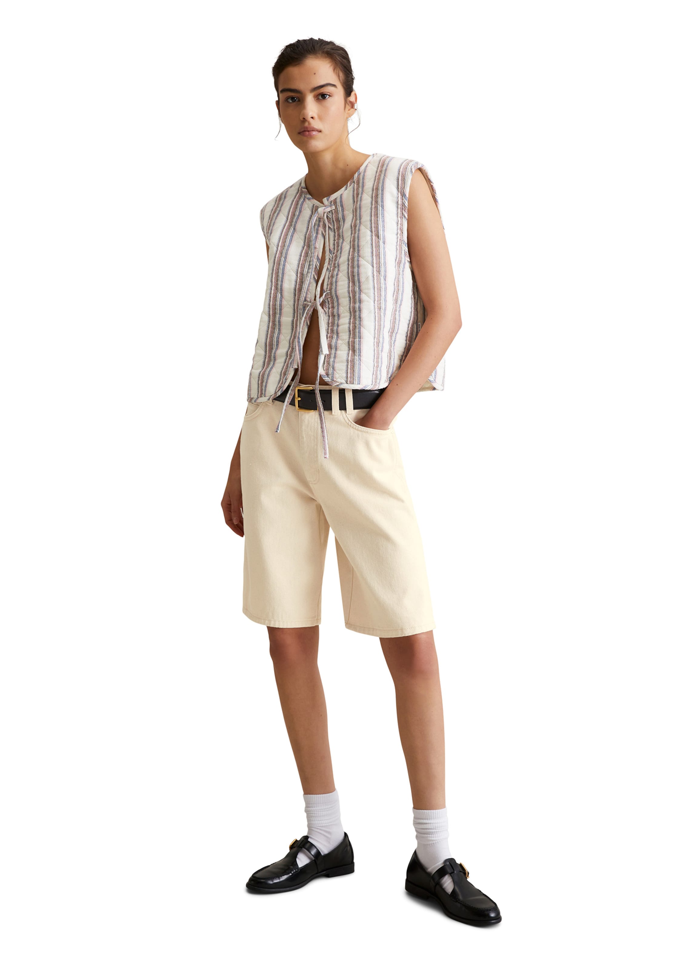 Gilet Marc O'Polo DENIM en blanc