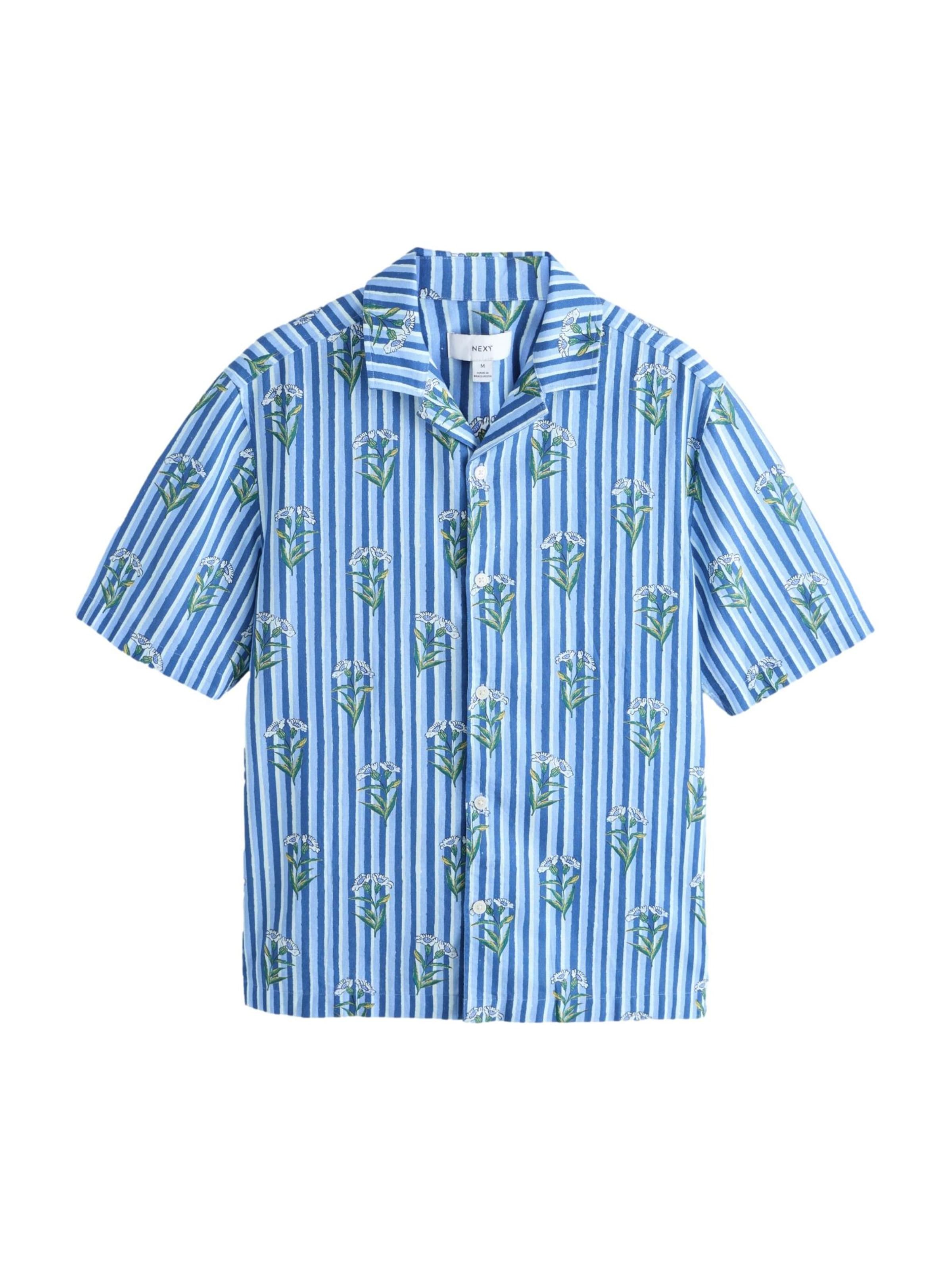 Next Regular fit Overhemd in Blauw: voorkant