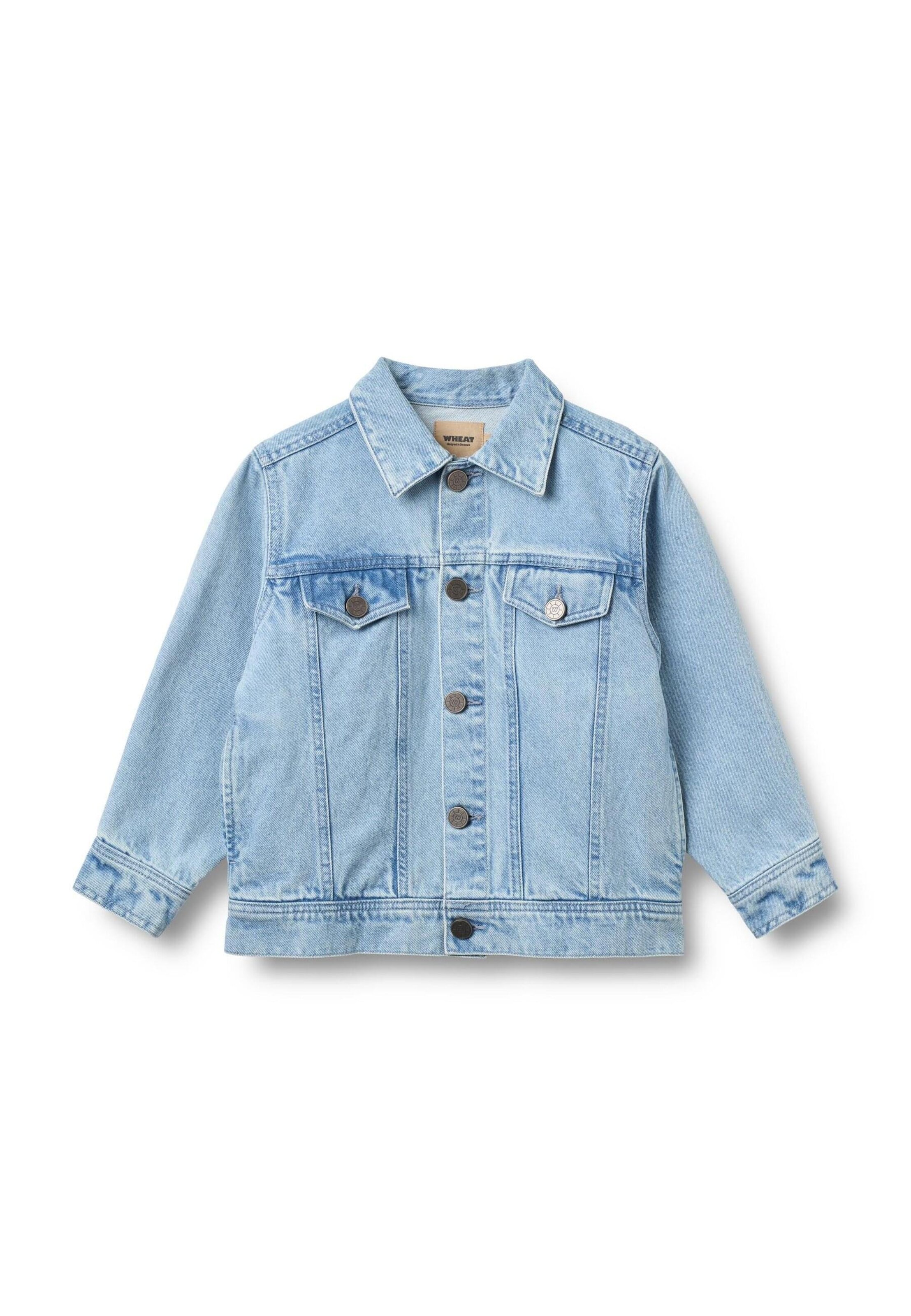 WHEAT Between-season jacket in Blue: front