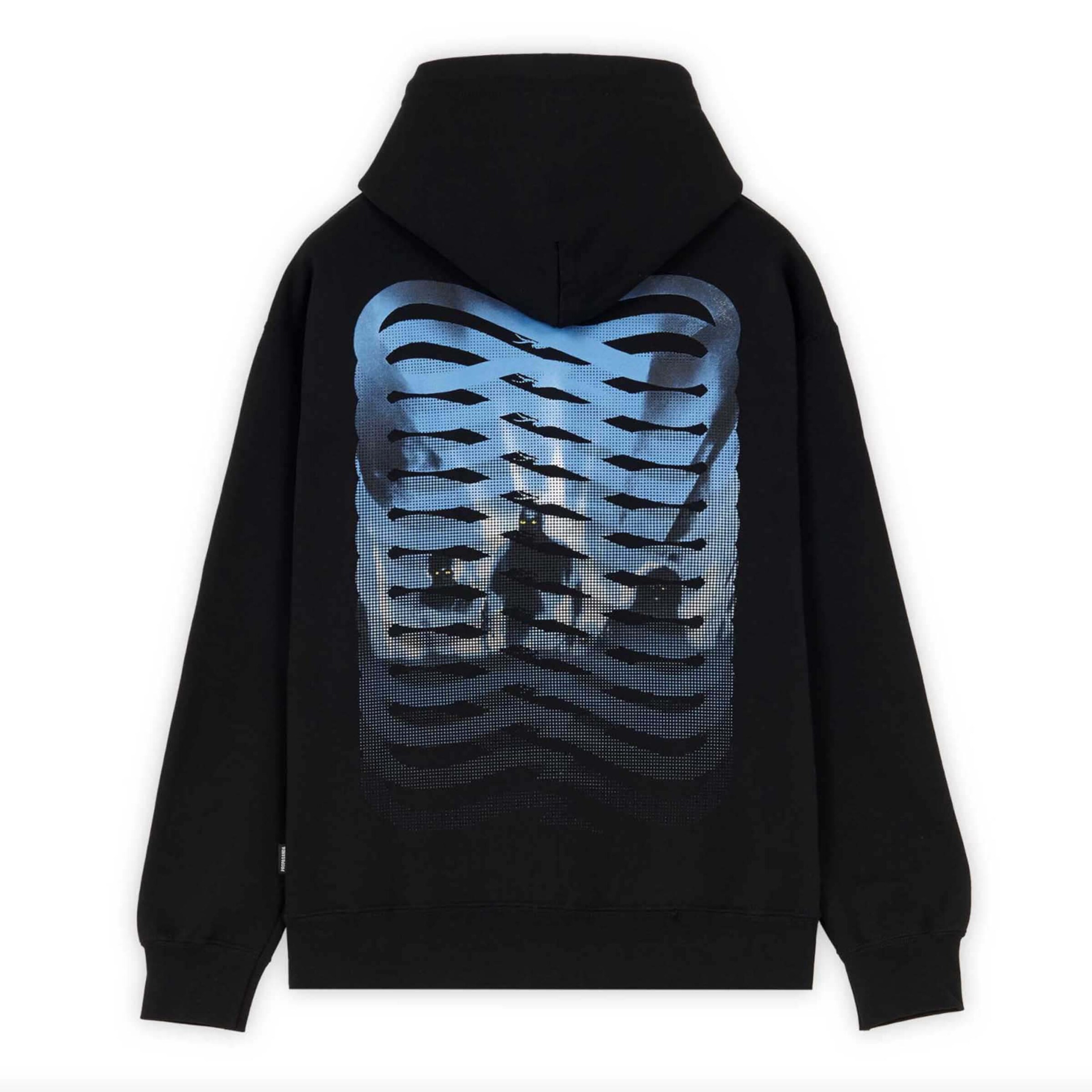 Propaganda Sweatshirt 'Demon Ribs' in Schwarz