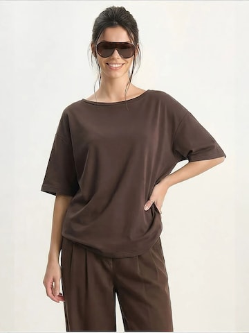 Bianco Lucci Shirt‌‌‌‌ in Braun