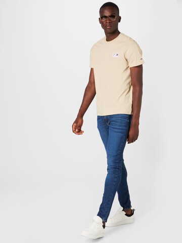 T-Shirt Tommy Jeans en beige