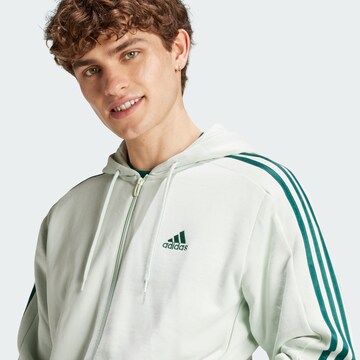 ADIDAS SPORTSWEAR Sportsweatjacke 'Essentials' in Grün