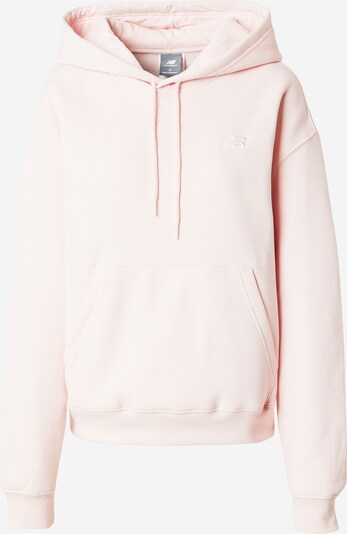 new balance Sweatshirt in pastellpink / weiß, Produktansicht