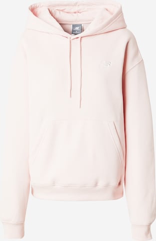 new balance Sweatshirt in Roze: voorkant