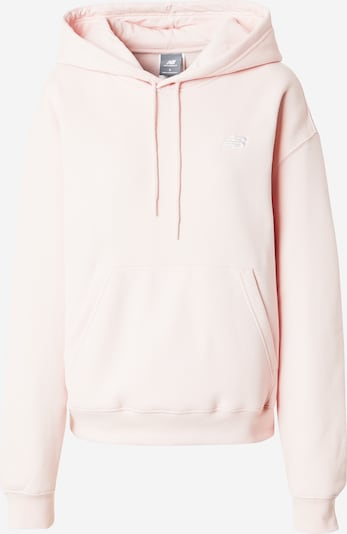 new balance Sweat-shirt en rose pastel / blanc, Vue avec produit