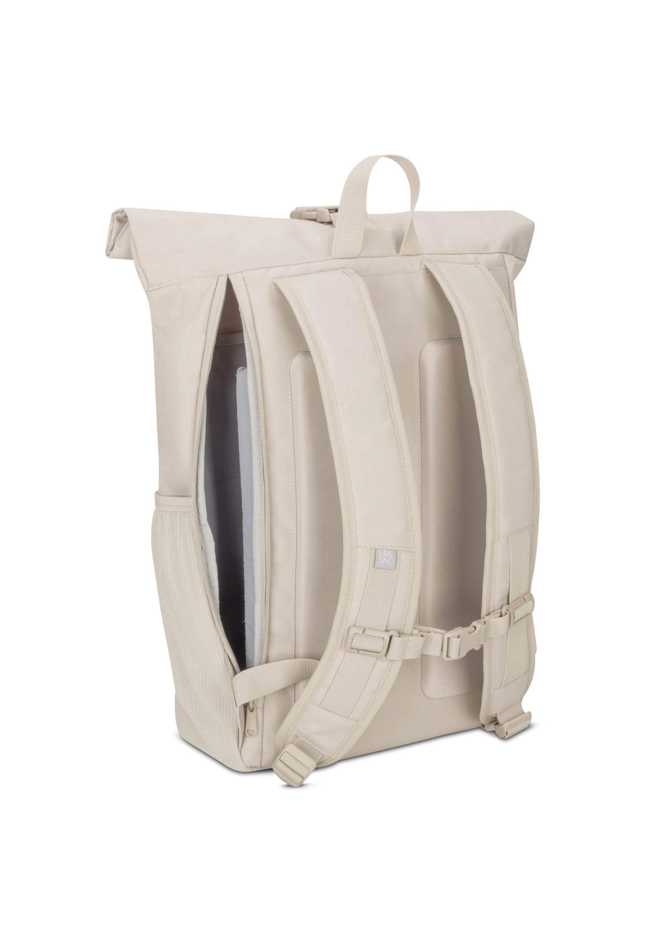 LARKSON Rucksack 'No 2' in Beige: Rückseite