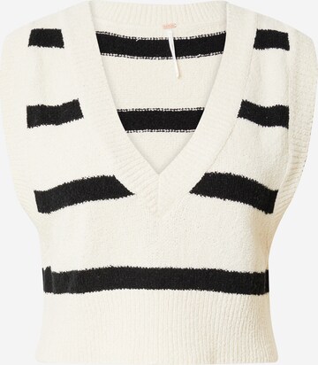 Free People Sweater 'SANTA MONICA' in White: front