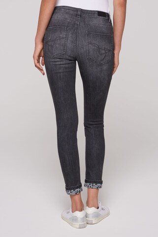 Soccx Slimfit Jeans in Schwarz
