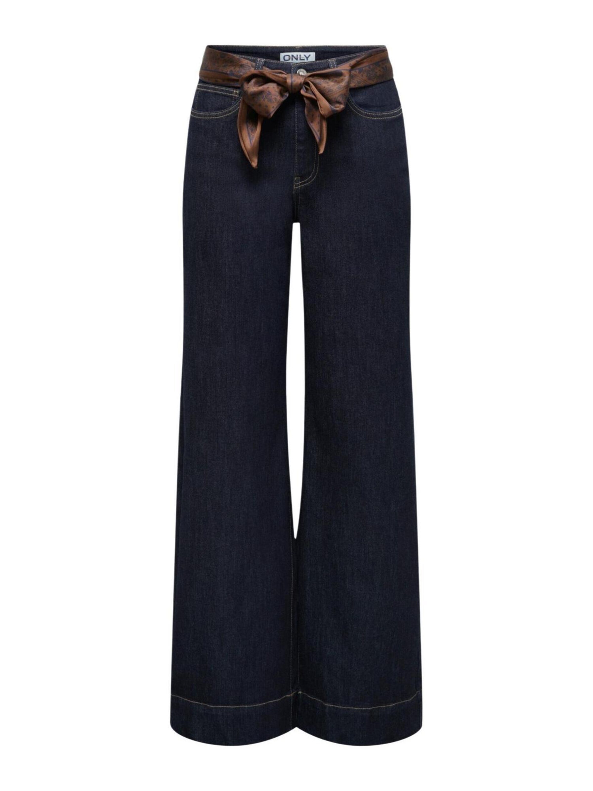 Wide leg Jeans 'ONLMADISON BLUSH HW WD SCF DNM GUA12NOOS 15379805' di ONLY in blu: frontale