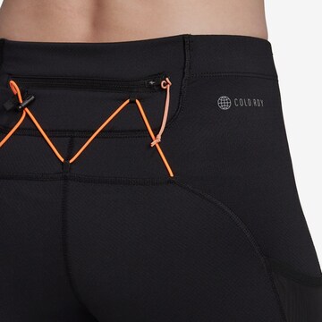 ADIDAS SPORTSWEAR Skinny Workout Pants 'Fast' in Black