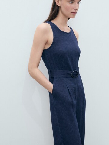 MANGO Jumpsuit 'NAXOS' i blå