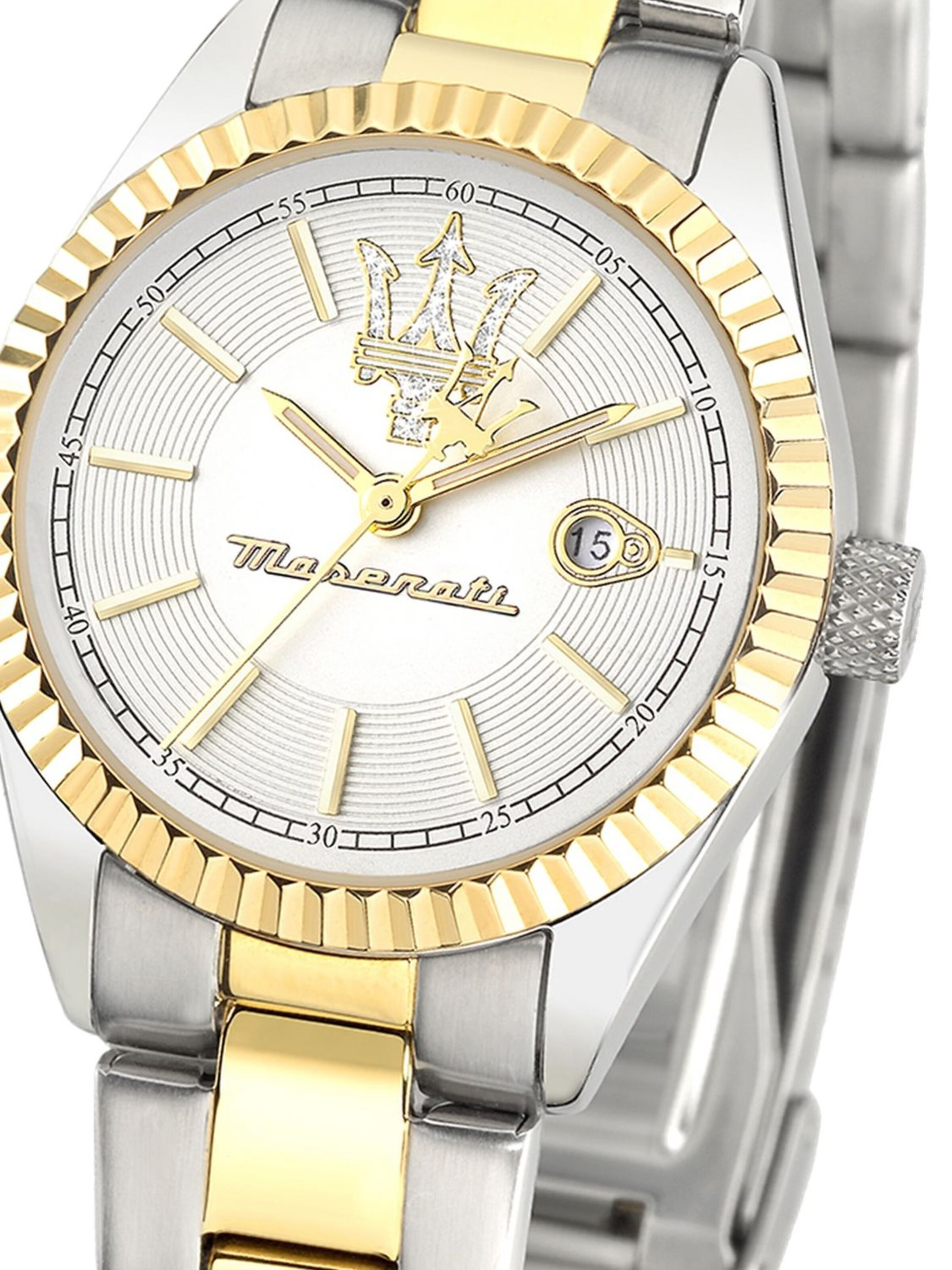 Maserati Analoog horloge in Zilver